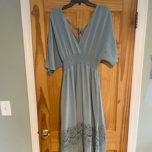 Baltic Born Vera Maxi Dress- Light Blue